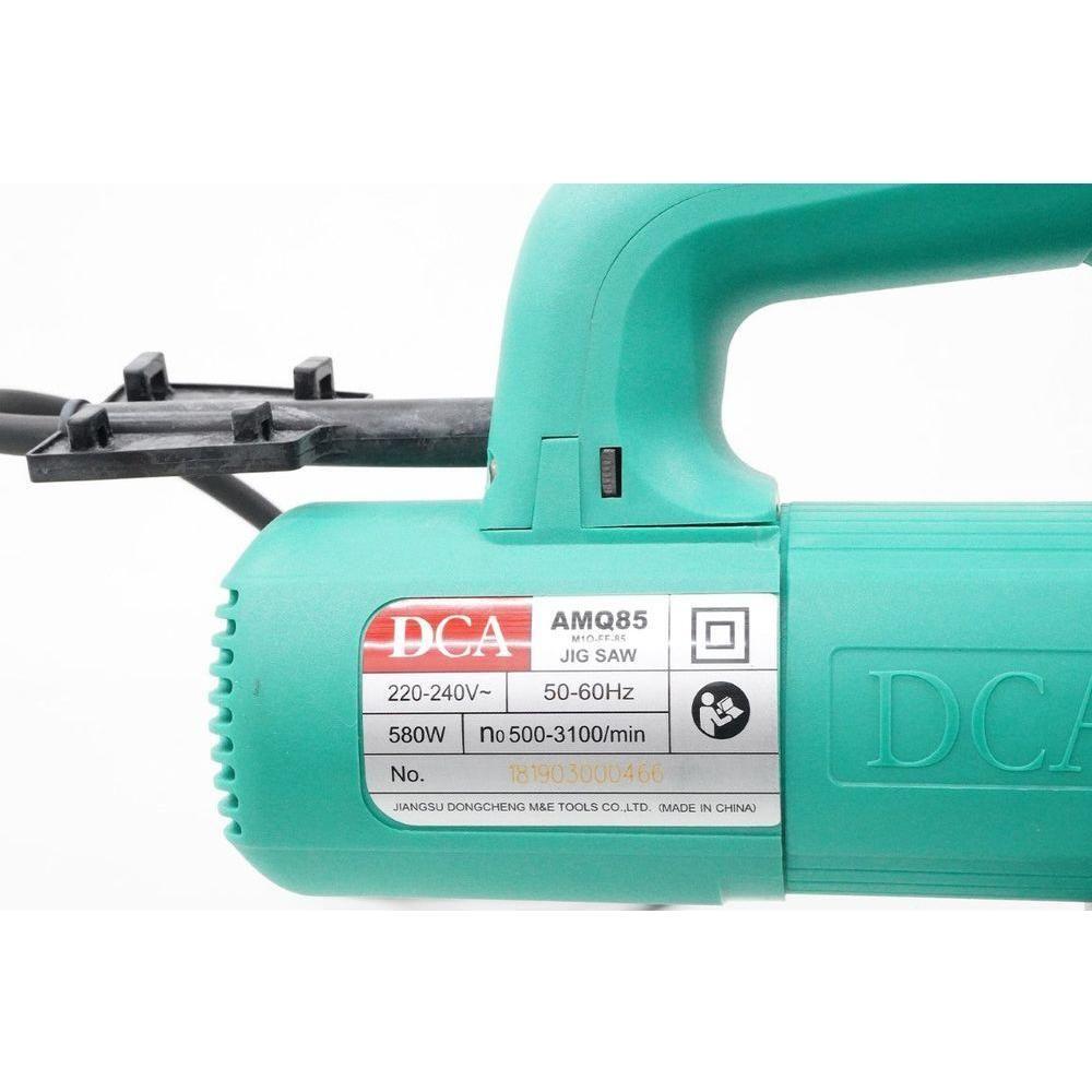 DCA AMQ85 / AMQ85S Jigsaw with Carrying Case 580W | DCA by KHM Megatools Corp. DCA AMQ85 / AMQ85S Jigsaw with Carrying Case 580W | DCA by KHM Megatools Corp.